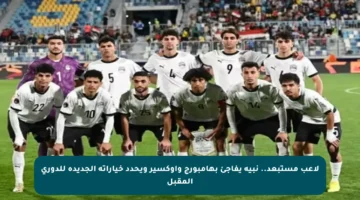 لاعب مستبعد.. نبيه يفاجئ بهامبورج وأوكسير ويحدد خياراته الجديدة للدوري المقبل